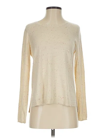 Pre-owned Jjill Pullover Sweater In Ivory