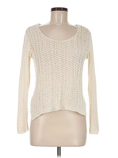 Pre-owned Jjill Pullover Sweater In Ivory