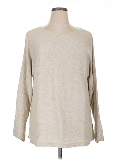 Pre-owned Jjill Pullover Sweater In Ivory