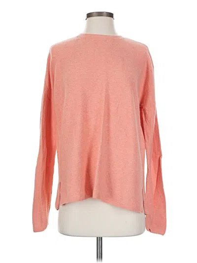 Pre-owned Jjill Pullover Sweater In Orange