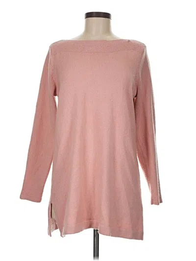 Pre-owned Jjill Pullover Sweater In Pink