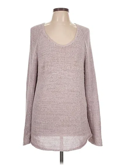 Pre-owned Jjill Pullover Sweater In Pink