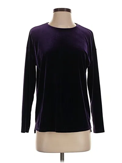Pre-owned Jjill Pullover Sweater In Purple