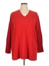 Jjill Pullover Sweater In Red