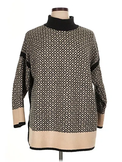 Pre-owned Jjill Pullover Sweater In Tan