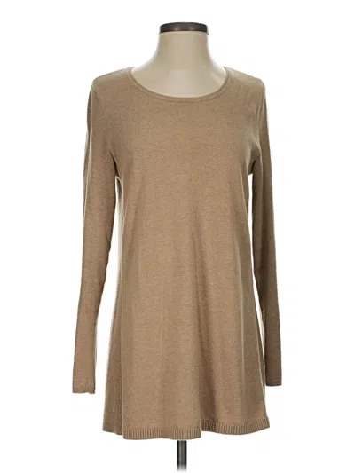 Pre-owned Jjill Pullover Sweater In Tan