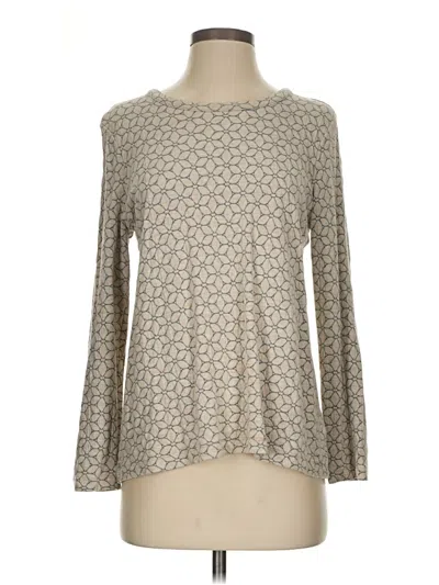 Pre-owned Jjill Pullover Sweater In Tan