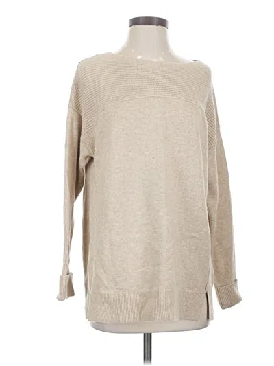 Pre-owned Jjill Pullover Sweater In Tan