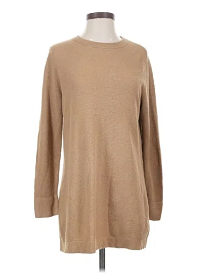 Pre-owned Jjill Pullover Sweater In Tan