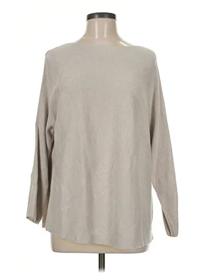 Pre-owned Jjill Pullover Sweater In Tan