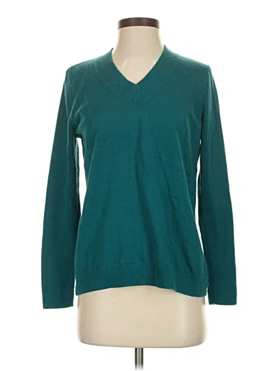 Pre-owned Jjill Pullover Sweater In Teal