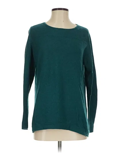 Pre-owned Jjill Pullover Sweater In Teal