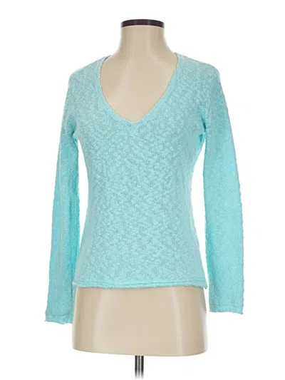 Pre-owned Jjill Pullover Sweater In Teal