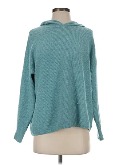 Pre-owned Jjill Pullover Sweater In Teal