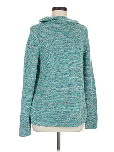 Pre-owned Jjill Pullover Sweater In Teal