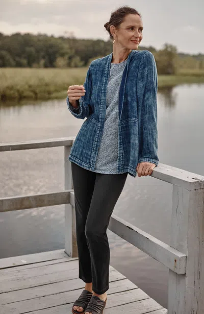 JJILL J.JILL PURE JILL 5-POCKET KNIT JEANS