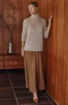 Jjill J.jill Pure Jill A-line Maxi Skirt In Brown