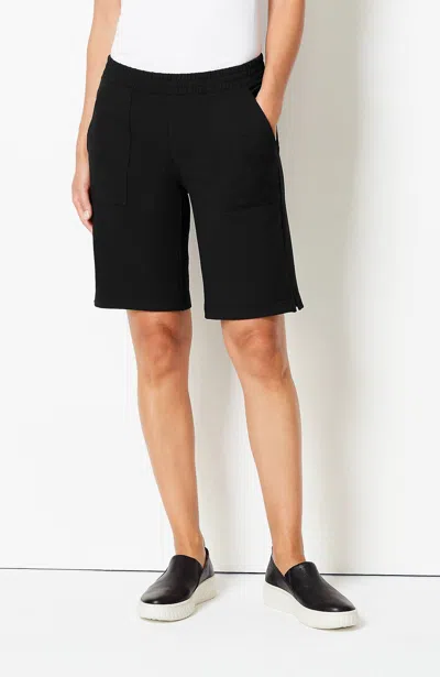 Jjill J.jill Pure Jill Affinity Bermuda Shorts In Black