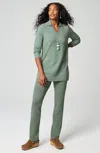 Jjill J.jill Pure Jill Affinity Slim-leg Pants In Wintergreen Heather