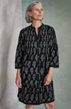 Jjill J.jill Pure Jill Block-printed Tiered Dress