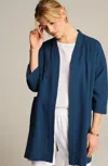 Jjill J.jill Pure Jill Cotton-gauze Jacket
