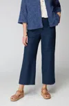 Jjill J.jill Pure Jill Cropped Trousers In Everyday Blue