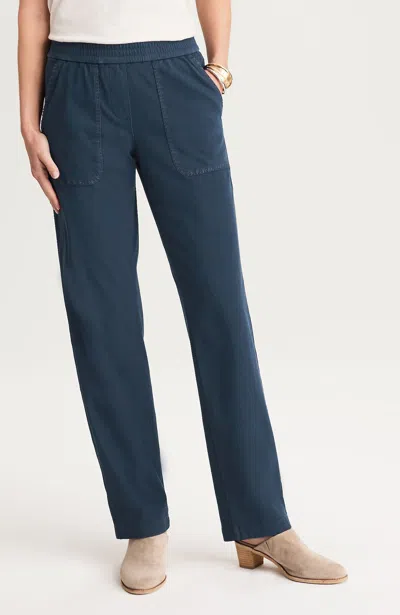 Jjill J.jill Pure Jill Garment-dyed Patch-pocket Pants