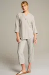 Jjill J.jill Pure Jill Linen Cropped Pants
