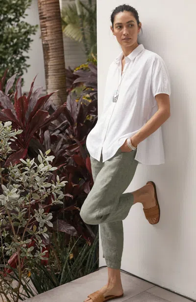 Jjill J.jill Pure Jill Linen Cropped Pants
