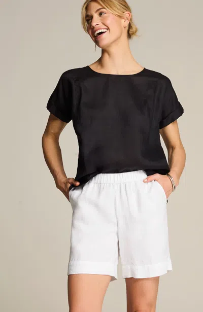 Jjill J.jill Pure Jill Linen Shorts In White
