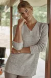 Jjill J.jill Pure Jill Open-texture Sweater