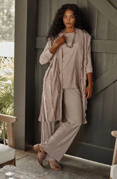 JJILL J.JILL PURE JILL PLEATED WIDE-LEG PANTS
