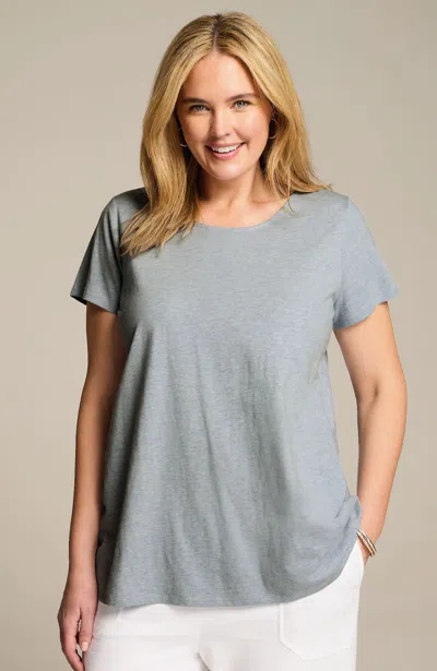 Jjill J.jill Pure Jill Scoop-neck Elliptical Tee