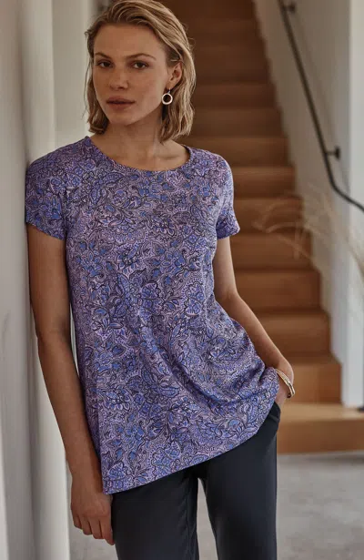 Jjill J.jill Pure Jill Scoop-neck Elliptical Tee