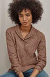 Jjill J.jill Pure Jill Shawl-collar Dolman Top In Navy Blue,tawny