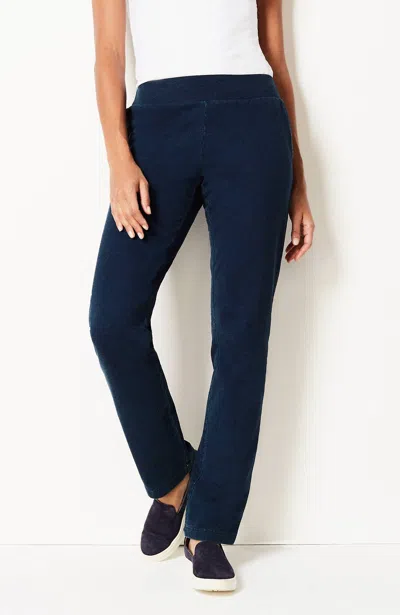 Jjill J.jill Pure Jill Slim-leg Indigo Knit Jeans In Everyday Wash