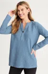 Jjill J.jill Pure Jill Textured One-button Top