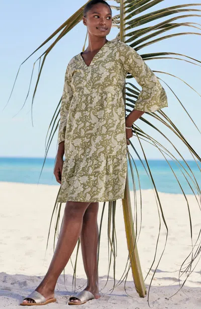 Jjill J.jill Pure Jill Tiered Dress