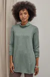 JJILL J.JILL PURE JILL TRANQUILITY MOCK-NECK TUNIC