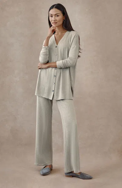 Jjill J.jill Pure Jill Tranquility Wide-leg Pants In Gray
