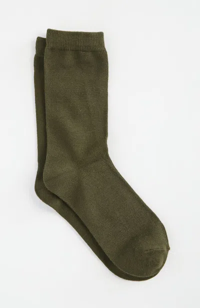 Jjill J.jill Rayon From Bamboo-blend Crew Socks