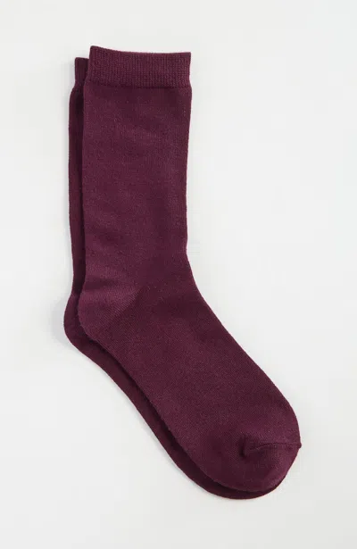 Jjill J.jill Rayon From Bamboo-blend Crew Socks