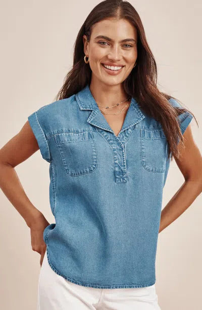 Jjill Relaxed Camp Shirt
