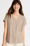 Jjill J.jill Relaxed Dolman-sleeve Striped Tee