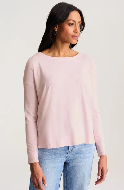 Jjill Relaxed Jersey Tee Shirt In Pink