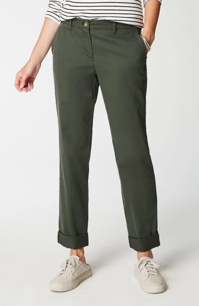 Jjill J.jill Relaxed Straight-leg Chino Pants In Light Olive Grove