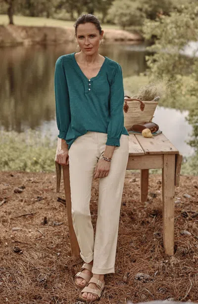 Jjill J.jill Relaxed Straight-leg Chino Pants In Moonbeam