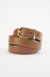 Jjill J.jill Reversible Leather Belt In Cognac,black