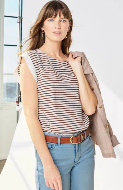 Jjill J.jill Rib-trimmed Tee