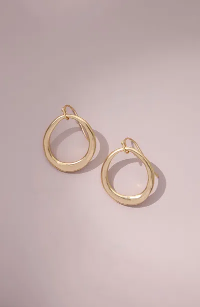 Jjill Ring Drop Earrings In Gold